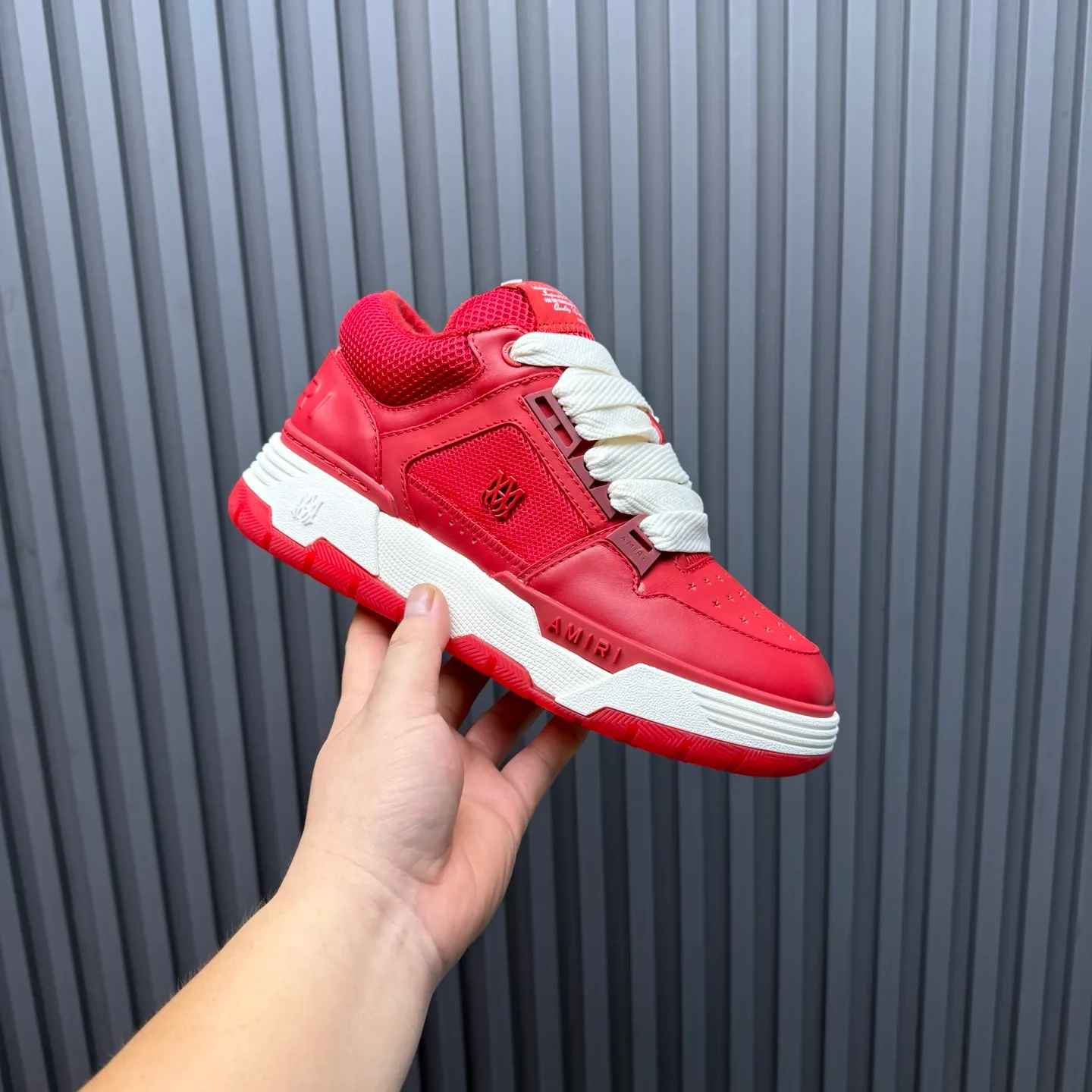Men's shoes 💰660💰 AMIRI AMIRI trendy brand hot sale 🔥 Available all year round, couples 💑 Official website synchronization Imported fabrics 1⃣️ vs 1⃣️ replica, original factory special original sole, 35-45 (45. non-refundable)